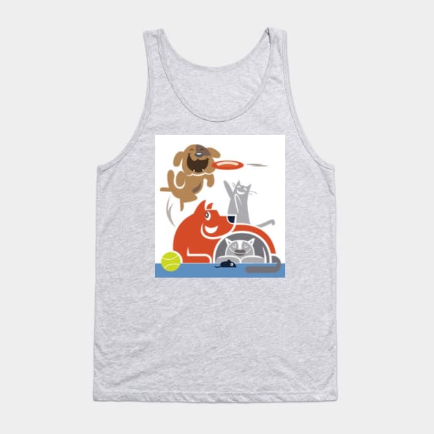 Happy Tails of South Florida Tank Top by KMogell